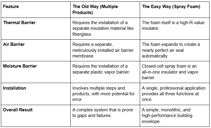 Spray Foam: The Easy Option with Big Benefits