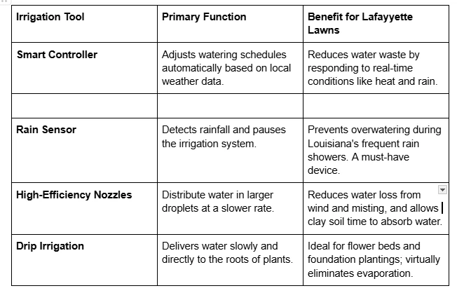 Seasonal Irrigation Tips to Keep Your Lafayette, LA Lawn Thriving All Year