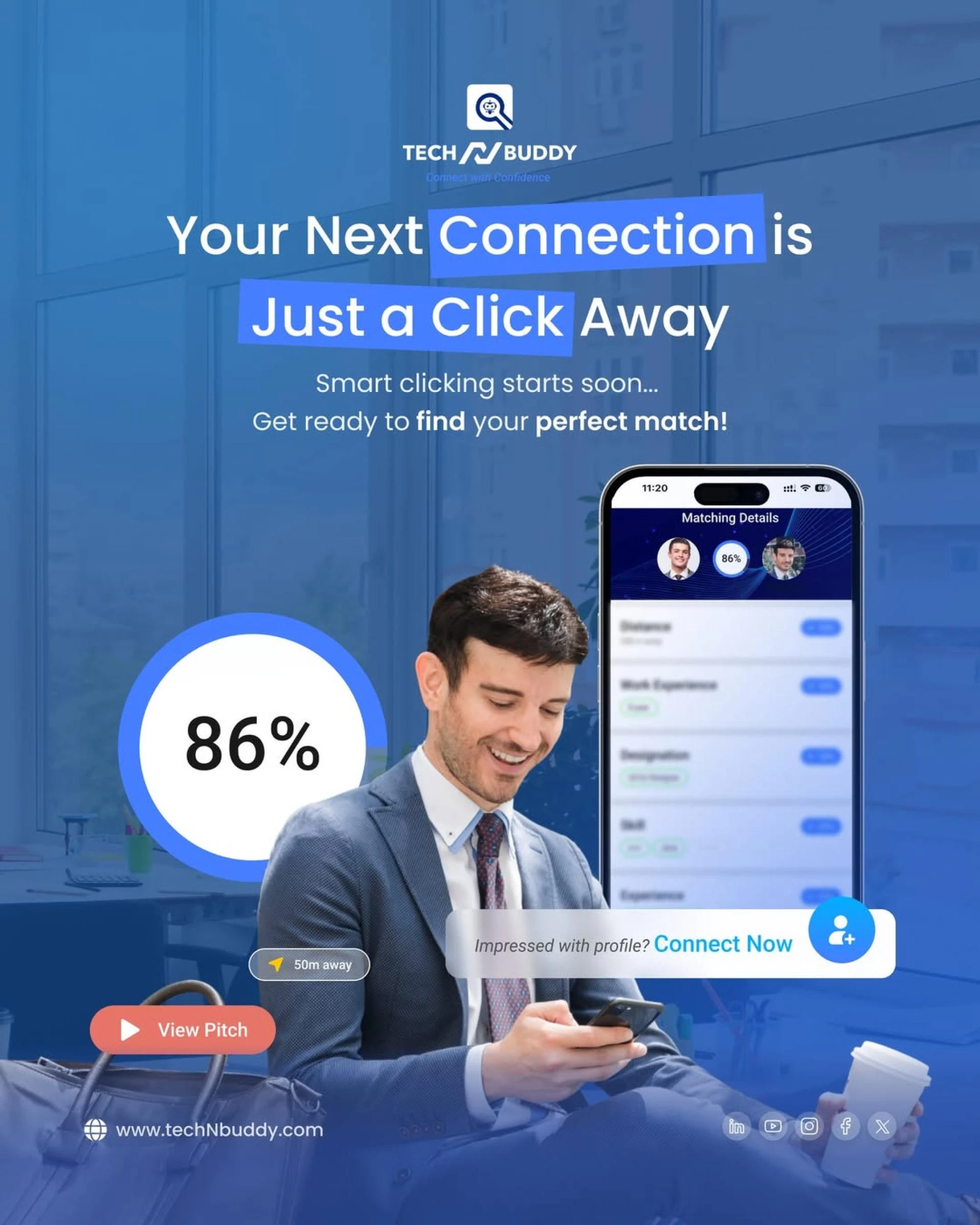 techNbuddy: Smarter Networking For Meaningful Professional Growth
