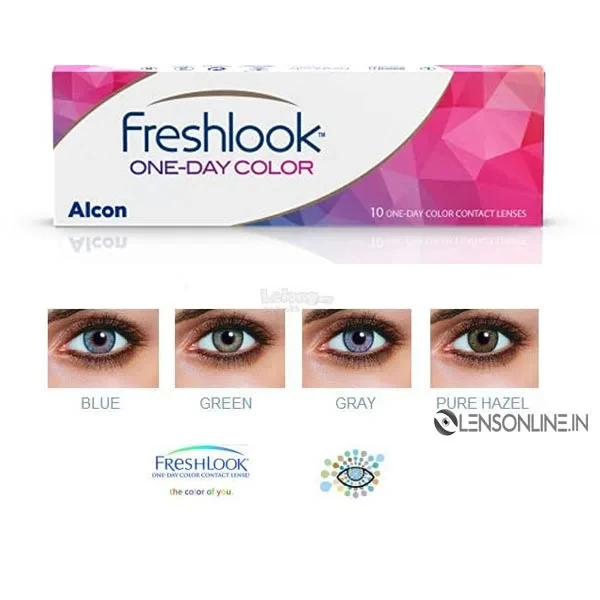 Get Fresh, Confident Eyes Daily with Freshlook Dailies from Lensonline.in