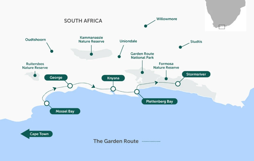 Best Garden Route Road Trip: Port Elizabeth to Cape Town