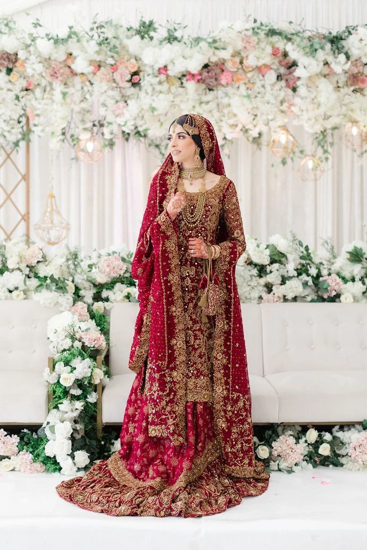 Competition over Designer Clothes Among People During Weddings