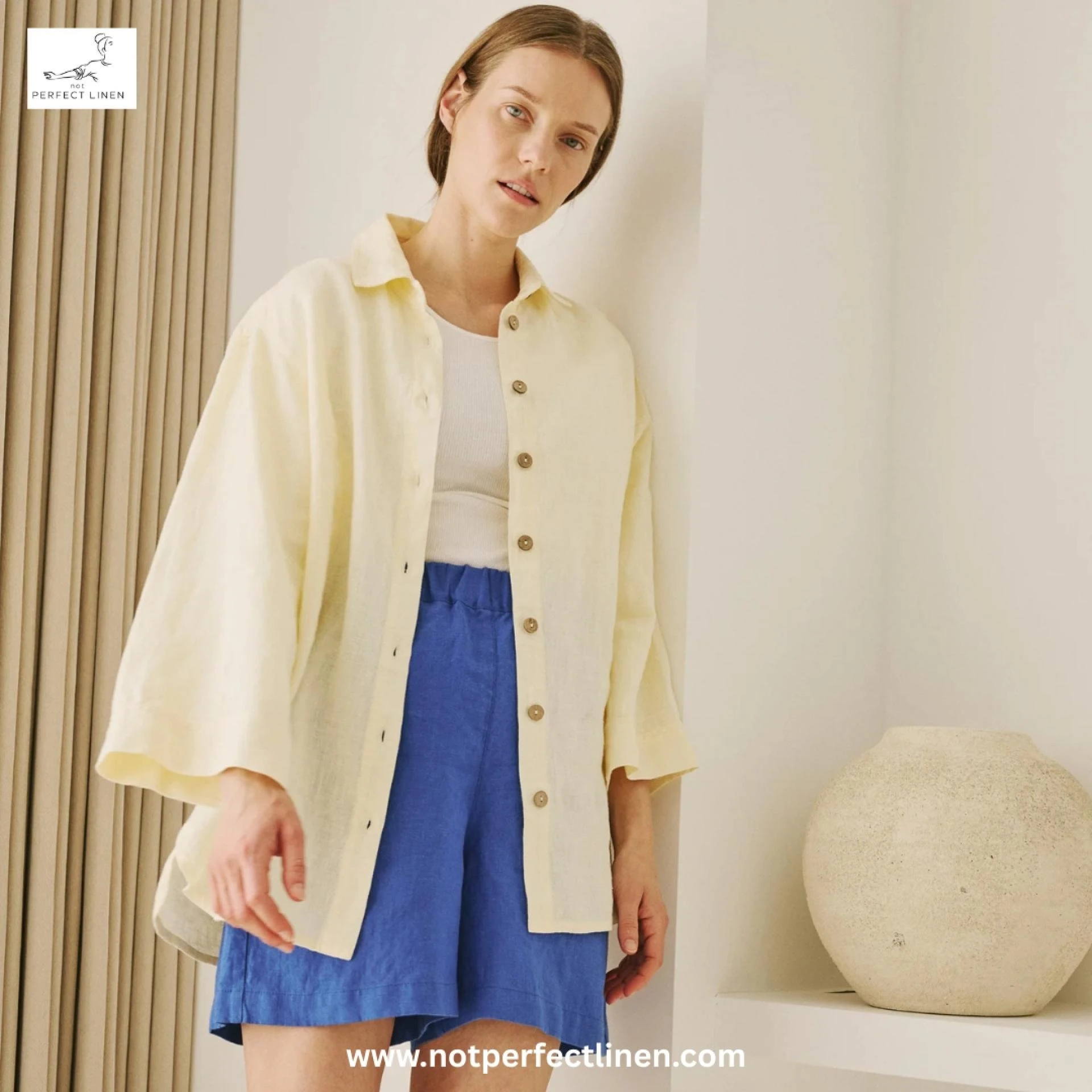 Light, Comfortable & Stylish: Discover Women’s Linen Shorts at not Perfect Linen