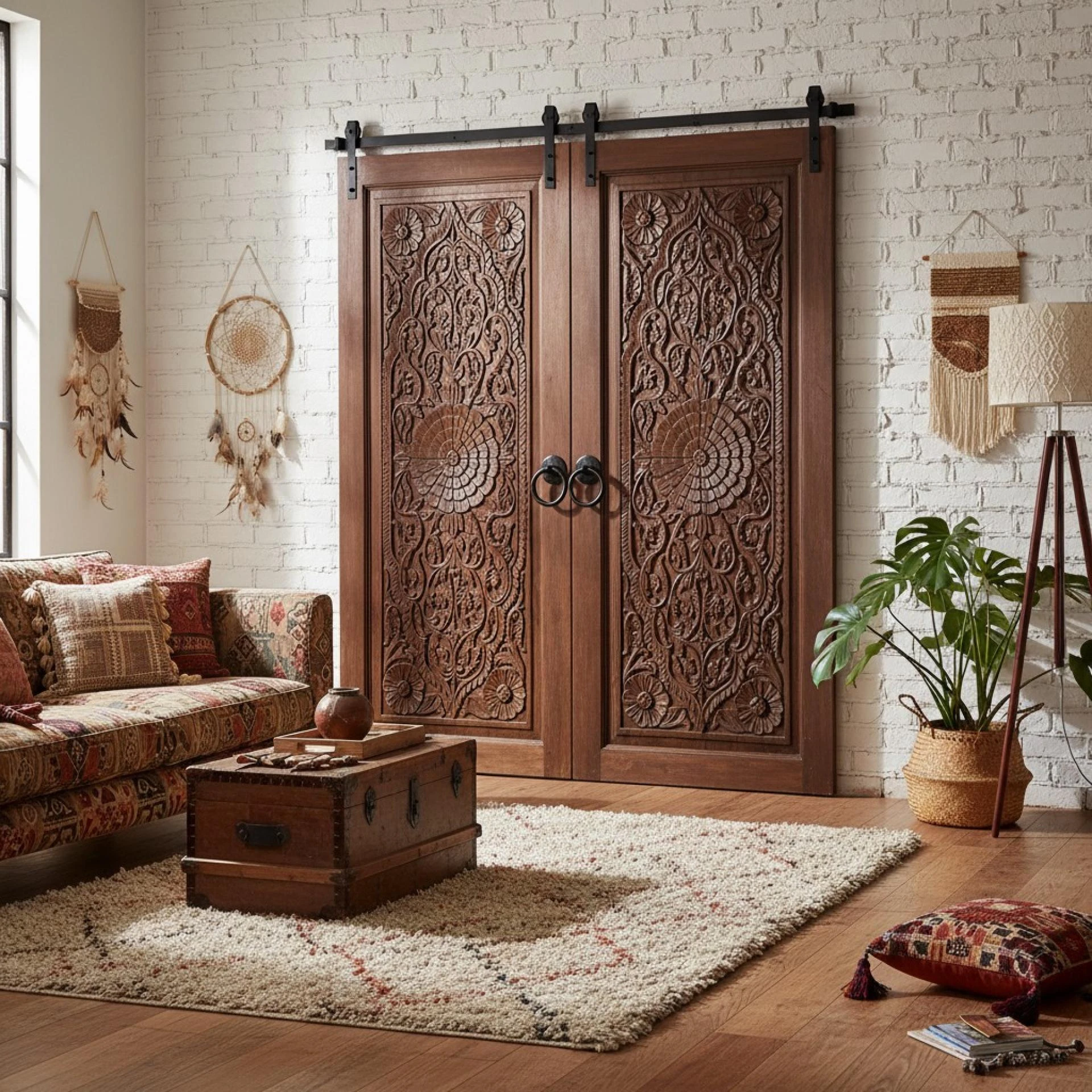 The Art of First Impressions: Carved Solid Wood Entry Doors in Luxury Design
