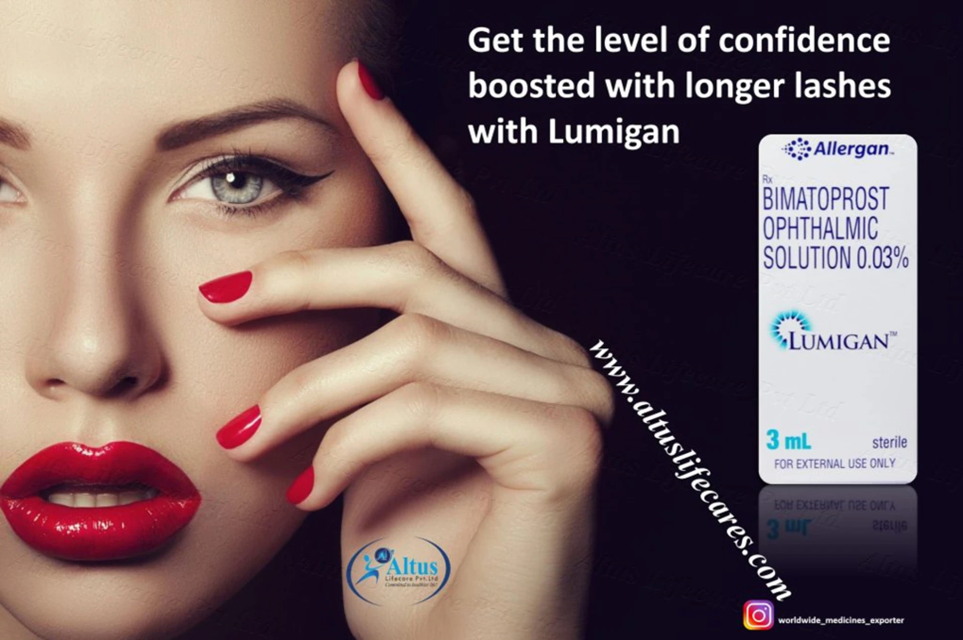 How Lumigan Helps Grow Thicker, Darker Eyelashes