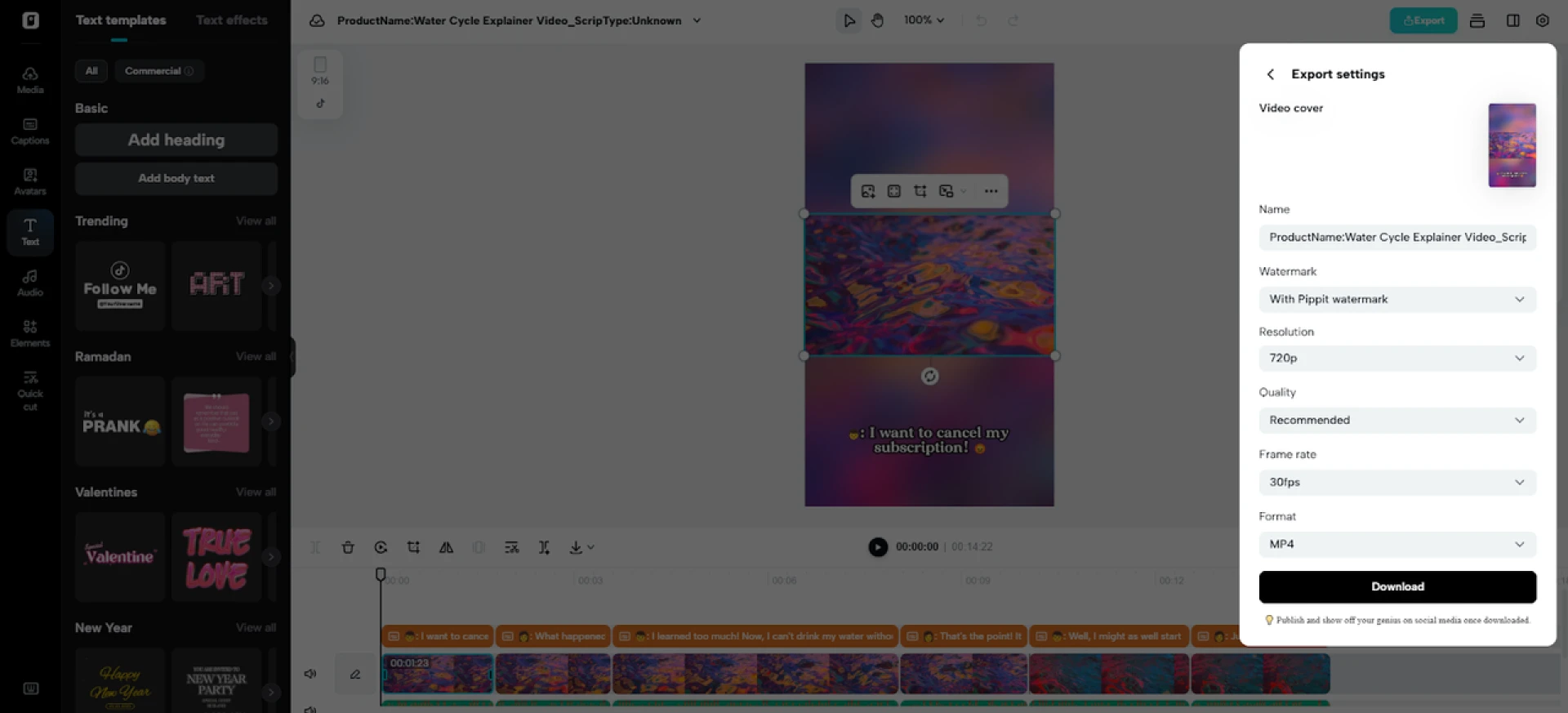 Build Side-By-Side Comparison Ads via a Free AI Video Editor