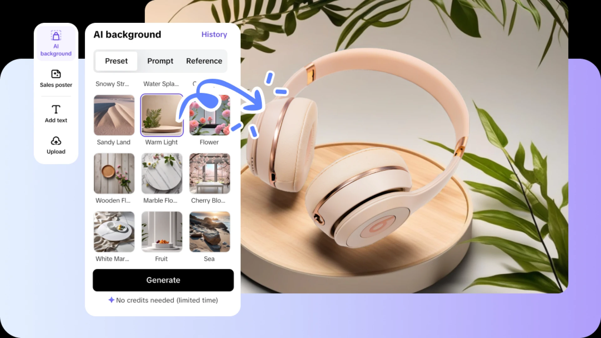 Build Side-By-Side Comparison Ads via a Free AI Video Editor