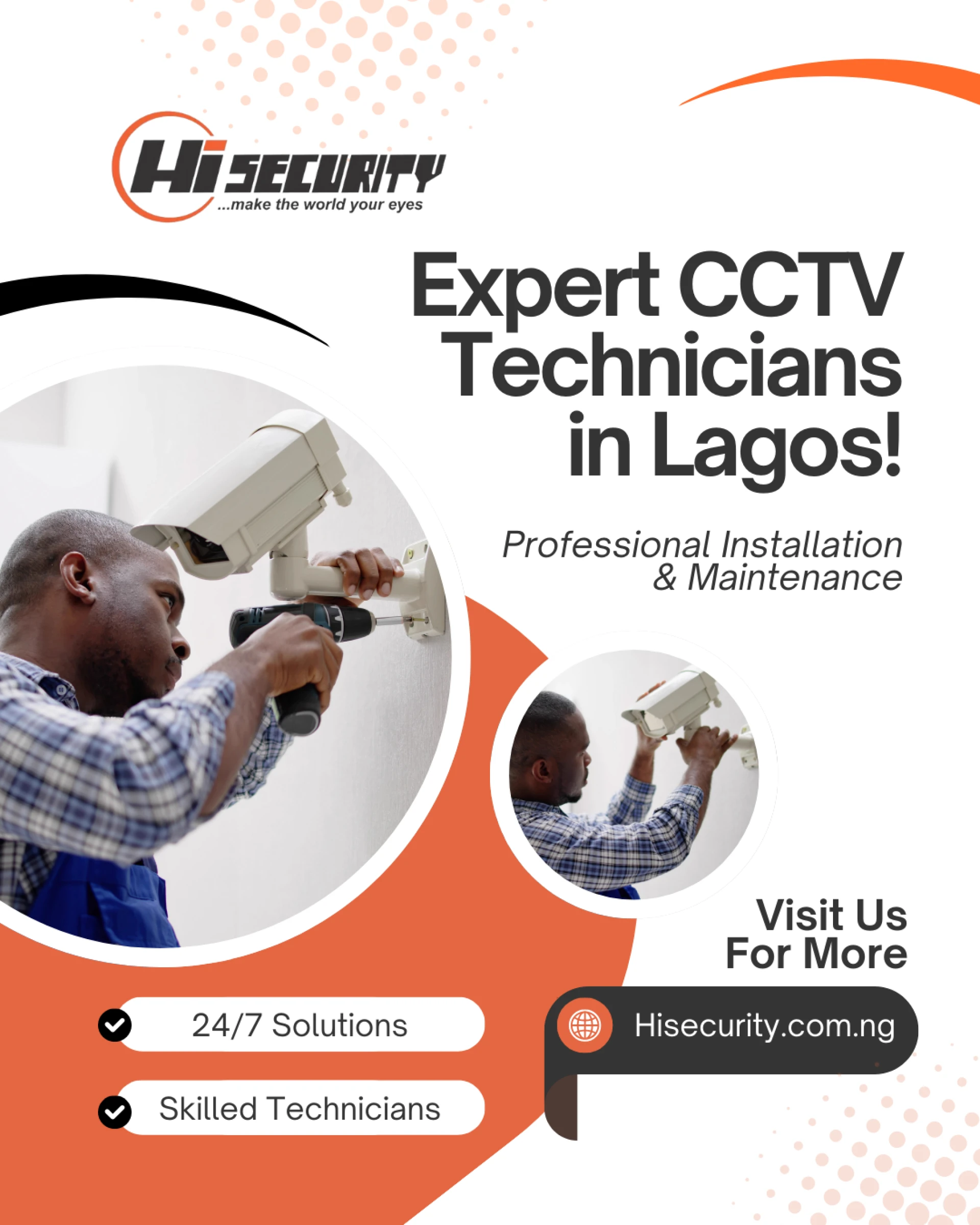 Professional CCTV Security Services for Safer Properties Across Lagos