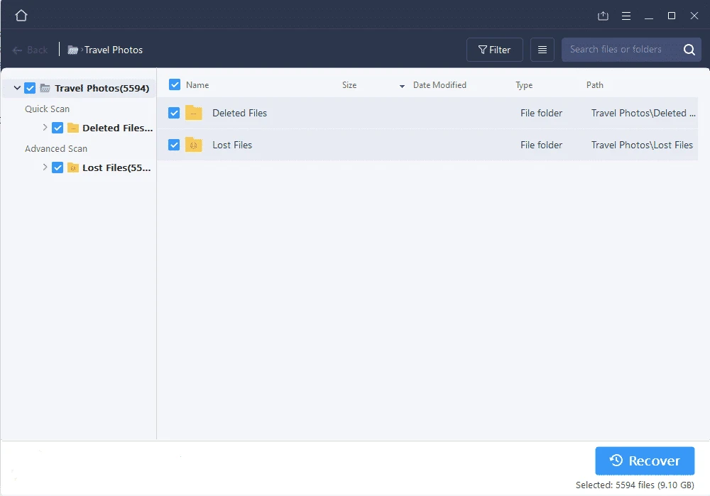EaseUS Data Recovery Wizard